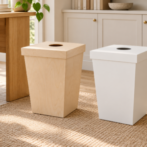 Alternative view of Wastepaper Bin - No Lid - Painted
