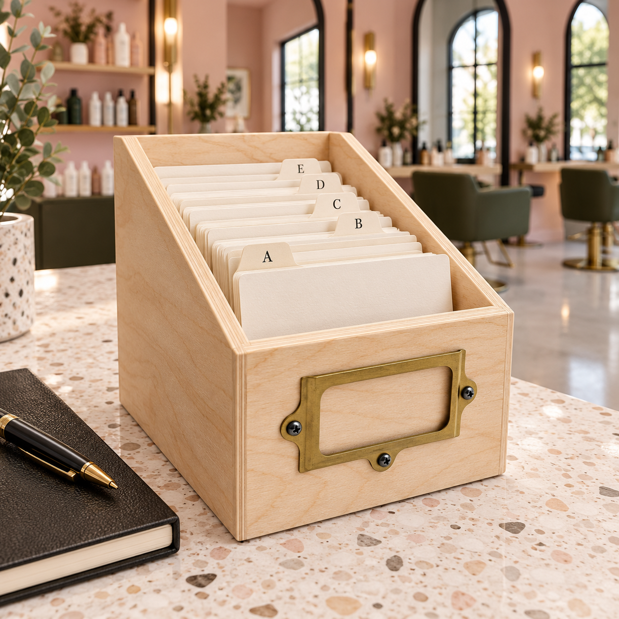 Index Card Holder Recess - Natural - Image 2