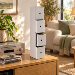 Alternative view of 4 Drawer CD Unit - Painted