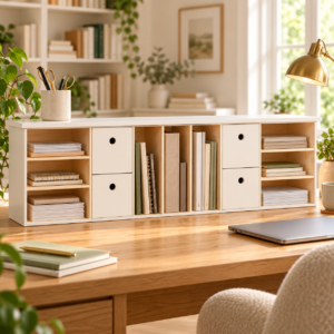 Alternative view of Desk Organiser - Natural