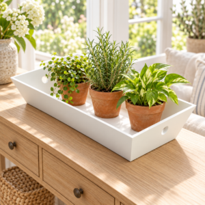 Alternative view of Rectangle Planter - Painted
