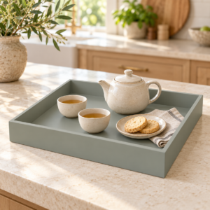 Alternative view of Open Tray - Painted
