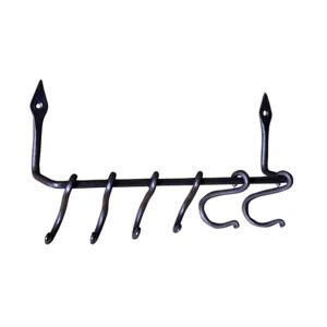 6 Hanging Hooks – Iron — 6 Hanging Hooks – Iron