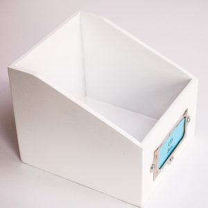 Index Card Holder Recess Stained