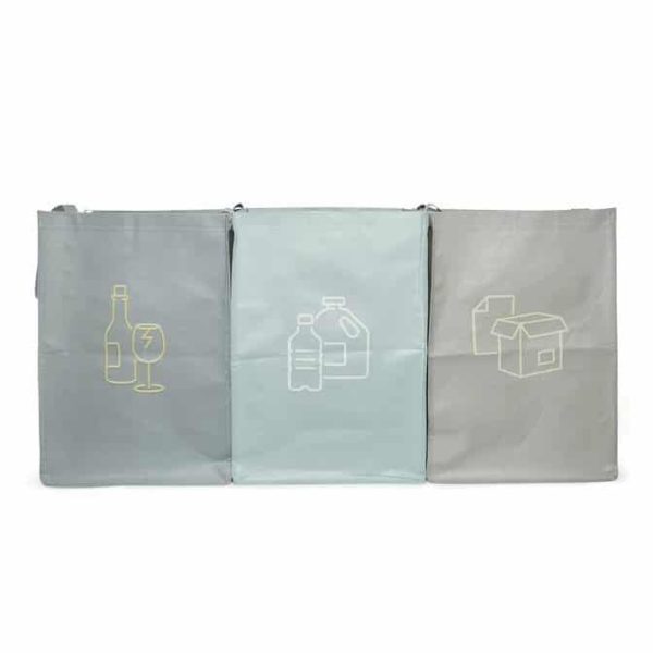 Recycling Stations Set of 3