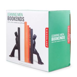 Leaning Men Bookends