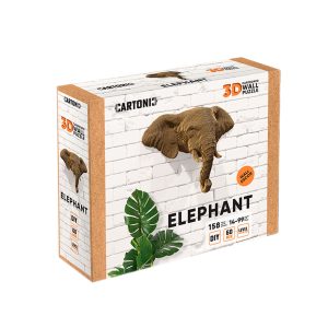 Elephant 3D Wall Puzzle