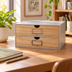 Alternative view of 2 Drawer Unit with Painted Frame