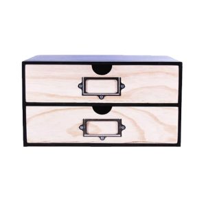 2 Drawer Unit with Painted Frame