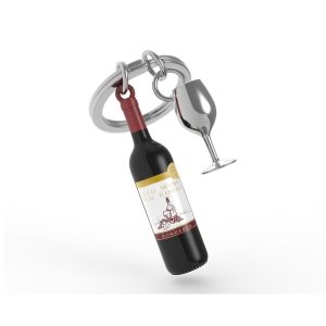 Wine Keyring