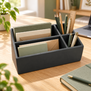 Alternative view of Small 4 Division Desk Organiser