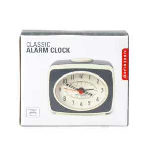 Classic Alarm Clock - Grey
