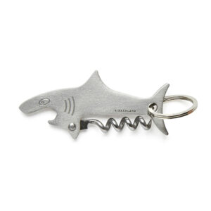 Alternative view of Shark Keyring